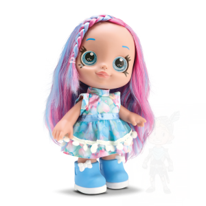 BONECA RAINBOW GIRLS NAILS - PINKAZUL